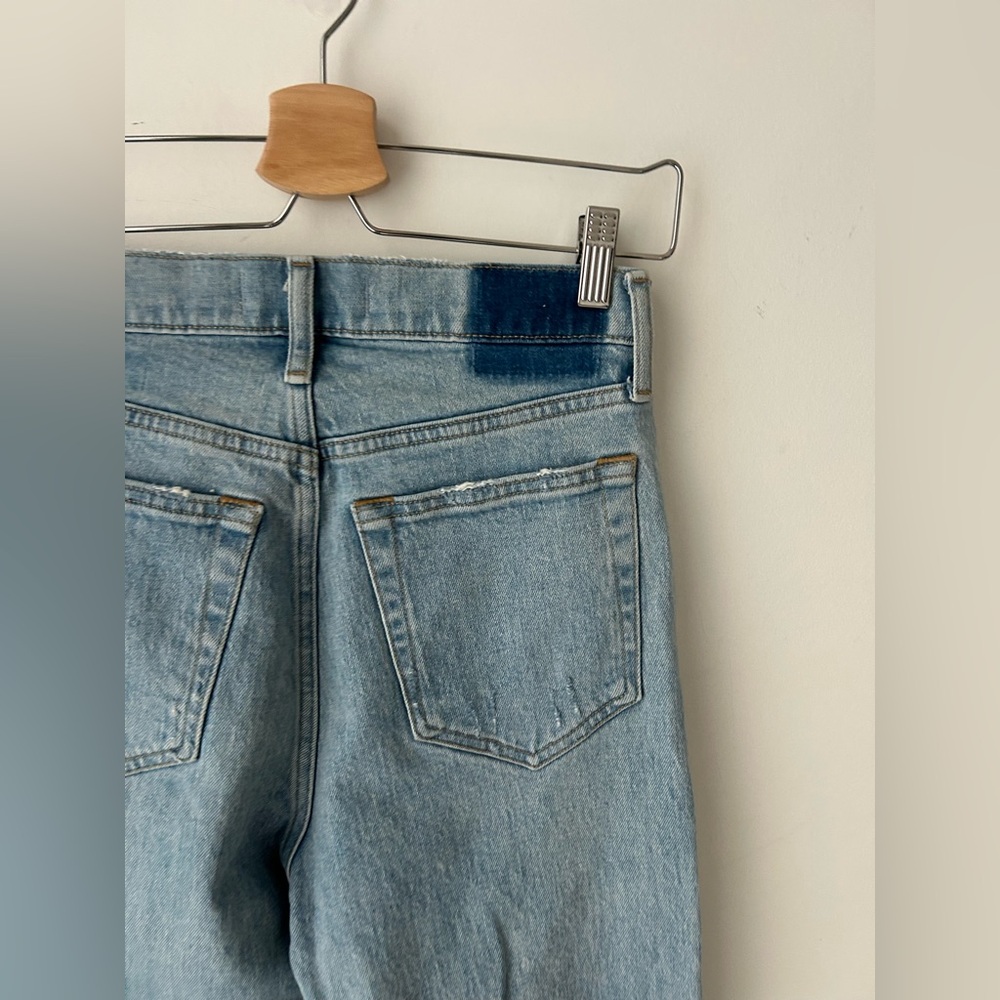Abercrombie and fitch The dad high rise cross cross light wash - Picture 6 of 9